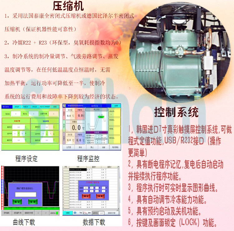 冷热冲击试验箱控制系统介绍